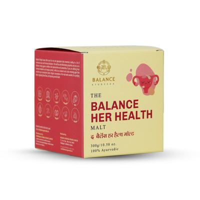 Balance Ayurveda The Balance Her Health Malt 300 gm - Speciality Medicines