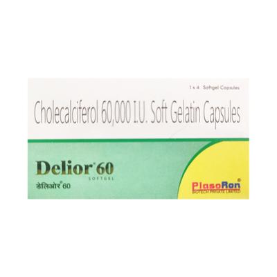 DELIOR 60 Softgel 4's - Supplements-Vit