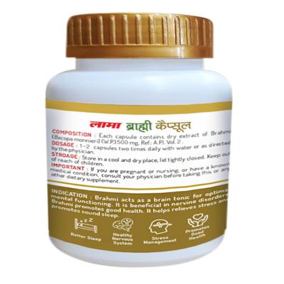 Lama Brahmi Capsule 60's - Speciality Medicines