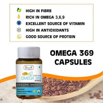 Vringra Ultra Pure Omega 369 Capsules 60's - Health Products