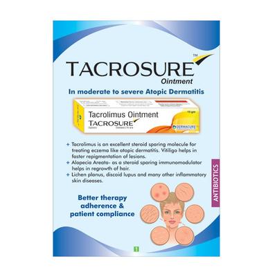 TACROSURE Ointment 15gm - Atopic Dermatitis(Eczema)-Oth