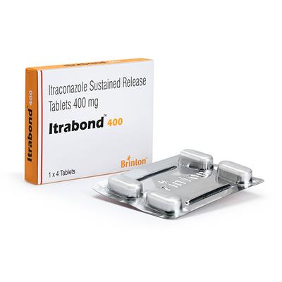 ITRABOND 400mg Tablet 4's - Fungal Infections-Anf