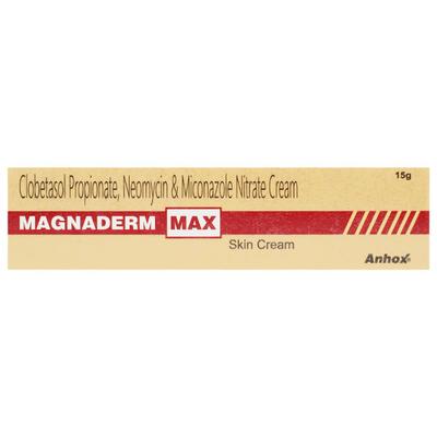 MAGNADERM MAX Skin Cream 15gm - Fungal Infections-Taa