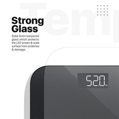 Vandelay Digital Weighing Scale - Black - Weighing Scale