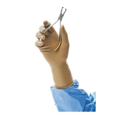 Ansell Encore Latex Ortho Powder Free Surgical Gloves Pair (8) 50's - Gloves - S