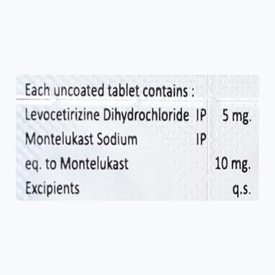 ELCE M Tablet 10's - Allergies-Ant