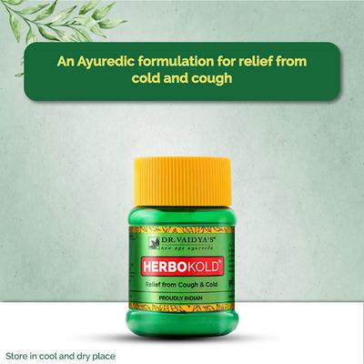 Dr. Vaidya's Herbokold Powder (Pack of 2 x 50 gm) - Speciality Medicines