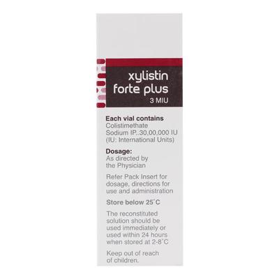Xylistin Forte Plus 3 MIU Injection 1's - Bacterial Infections-OAB