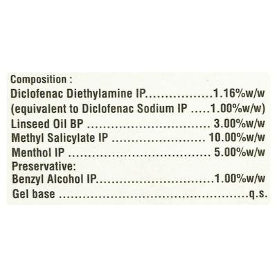 DICLOMET Gel 30gm - Pain relief-Nsa