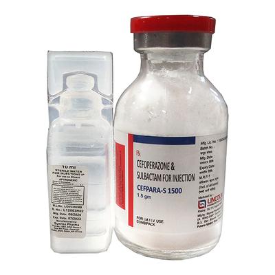 CEFPARA S 1.5gm Injection 1's - Bacterial Infections-Cep