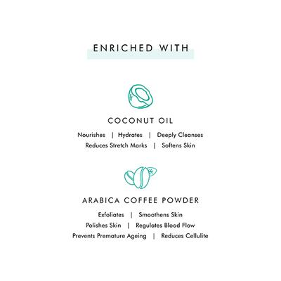 mCaffeine Naked & Raw Tan Removal Coffee Body Scrub 100 gm - Scrubs & Exfoliants