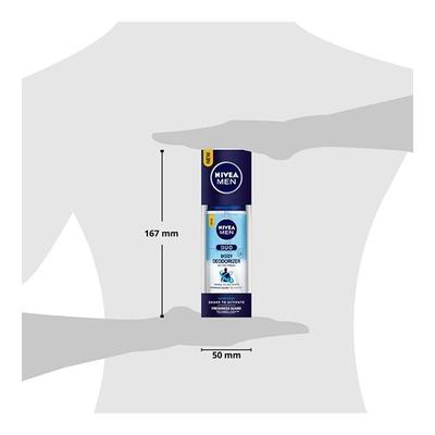 Nivea Men Duo Body Deodorizer Active Fresh 100 ml - Men Deodorants/Roll-Ons