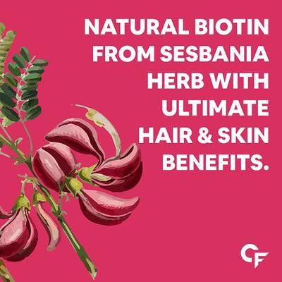 CF Biotinova-Gold Biotin 10000 mcg+ Veg Tablet 90's - Hair & Skin