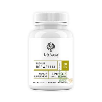 Life Aveda Premium Boswellia Veg Capsule 60's - Pure Herbs