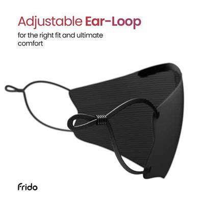 Frido Ultimate Pro Reusable Copper Face Mask (Pack of 4) (S) - Face Mask