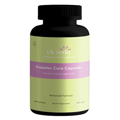 Ek Veda Diabetes Care Capsule 60's - Nutritional Supplement