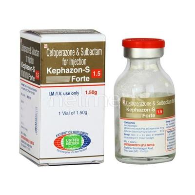 Kephazon S Forte 1.5gm Injection 1's - Bacterial Infections-Cep