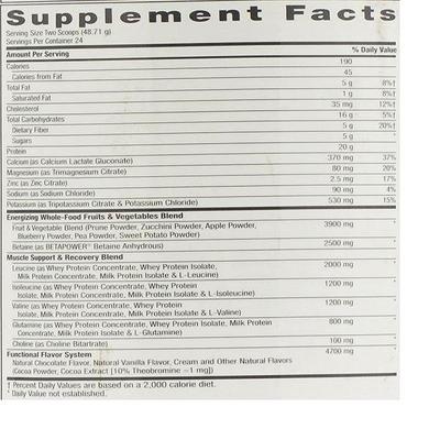 GNC Puredge Complete Vegan Protein - Natural Chocolate 2.43 lb - Workout Essentials