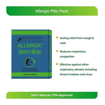 Dr.Vaidya's Allergic Pills 24's - Speciality Medicines