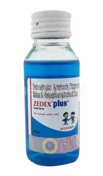 Zedex Plus Syrup 60ml - Cough And Cold-Cou