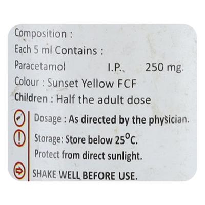 DIPTAMP 250 Oral Suspension 60ml - Fever-Ana