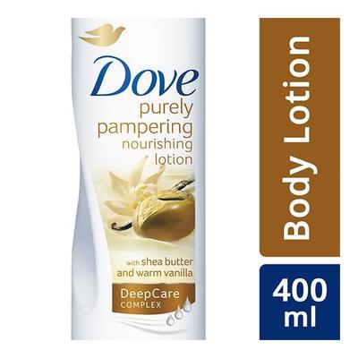 Dove Purely Pampering Nourishing Lotion - Shea Butter & Warm Vanilla 400 ml - Lotions & Creams