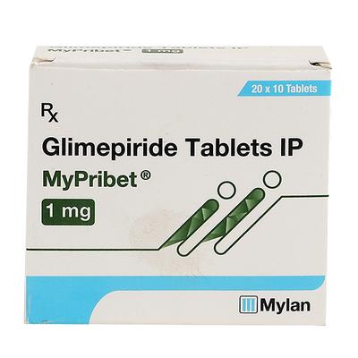 MYPRIBET 1 Tablet 10's - Diabetes-Ant