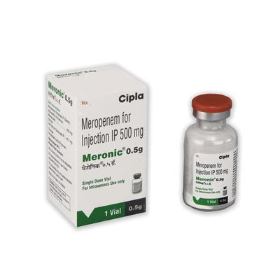 Meronic 0.5mg Injection 1'S - Bacterial Infections-OAB