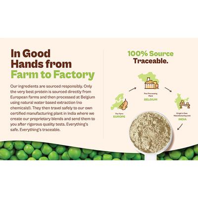 Origin Nutrition Vegan Protein Powder - Unflavoured 250 g - Whey Proteins