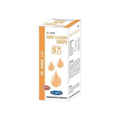 Dr.John's J 57 Kidney & Bladder Drops 30 ml - Homeopathic Drops