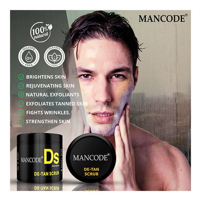 Mancode De-Tan Face Scrub 100 gm - Face Scrubs