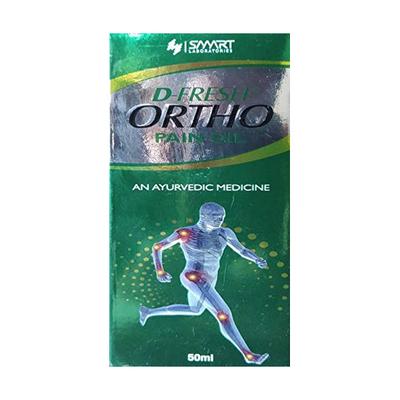 D FRESH ORTHO PAIN Oil 50ml - Pain Relief (Ayush)