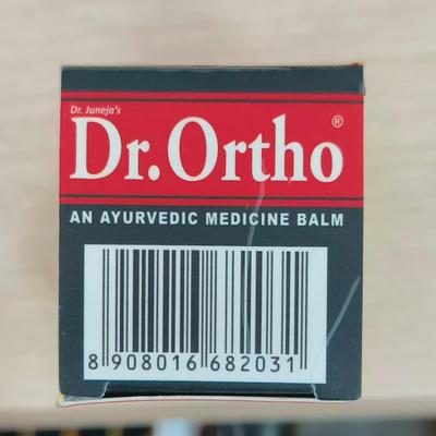 Dr.Ortho Ayurvedic Balm 9.6 gm - Pain Relief (Ayush)