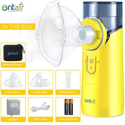 Entair Mesh Nebulizer - Yellow (YS30) - Nebulizers / Vaporizer