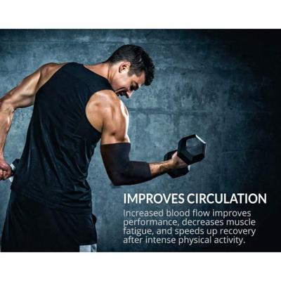 Be Safe Forever Elbow Compression Socks Pair - Black (M) - Arm/Elbow Supports