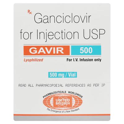 GAVIR 500 Injection 1's - Viral infections-Ant
