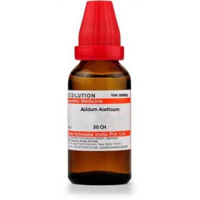 Dr. Willmar Schwabe Acidum Aceticum 30CH Drops 30 ml - Speciality Medicines