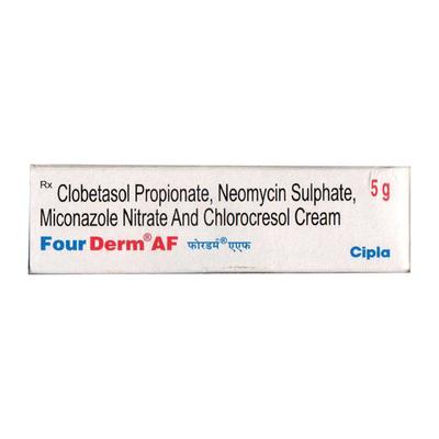 Fourderm AF Cream 5gm - Skin Infections-Toc
