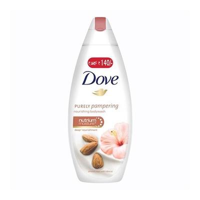 Dove Purely Pampering Nourishing Body Wash - Almond Cream & Hibiscus 190 ml - Shower Gels & Body Wash
