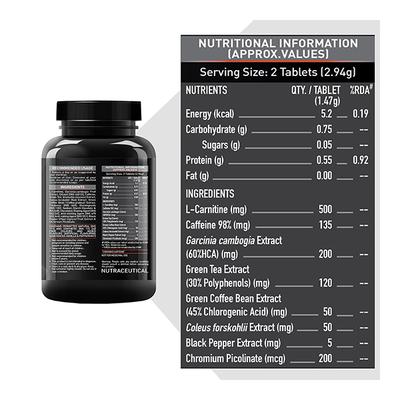 MuscleBlaze MB-Burner Pro Tablet 60's - Workout Essentials