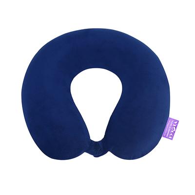 VIAGGI U Shape Soft Memory Foam Travel Neck Pillow - Navy Blue - Pads And Pillows