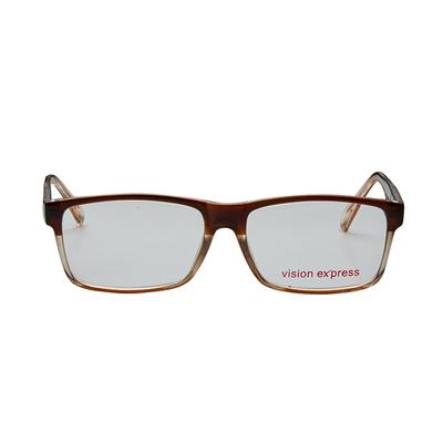 Vision Express 12011 Grey Rectangle Eyeglasses (Including UV Blue Lens) 1's - Wearables Eye Glasses