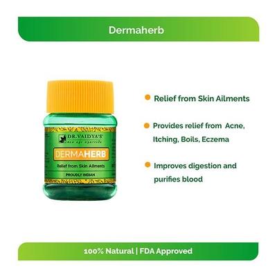 Dr.Vaidya's Dermaherb Pills 30's - Speciality Medicines
