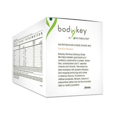 Nutrilite Bodykey Shake Mix Sachet - Vanilla 14's - Protein Drink