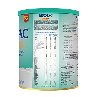 Nutricia Dexolac Special Care Infant Formula Powder 500 gm (Tin) - Baby And Infant Supplements