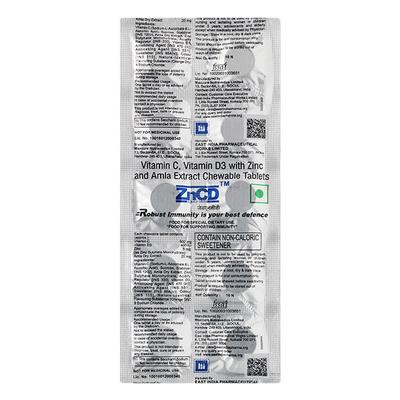 ZNCD Chewable Tablet 10's - Supplements-Vam
