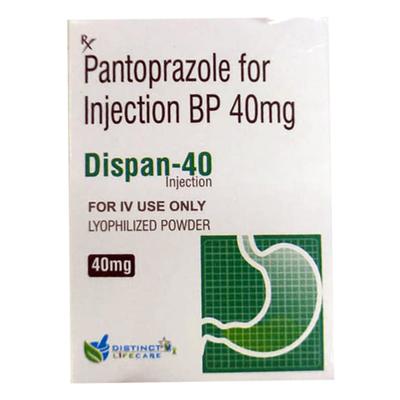 DISPAN 40 Injection 1's - Ulcer/Reflux/Flatulence-Aaa
