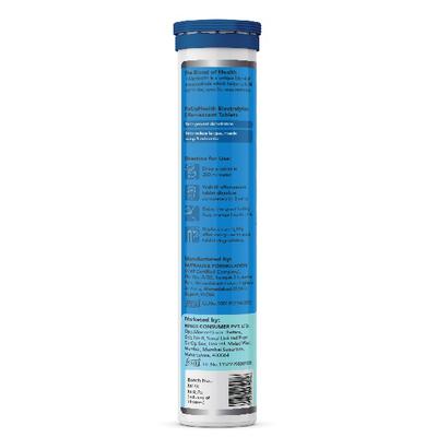FixUpHealth Electrolytes Effervescent Tablet - Lemon Flavour (Pack of 2 x 20s) 1's - General Health