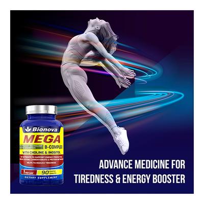 Bionova Mega B-Complex Tablet 90's - Multi-Vitamins