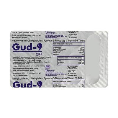 GUD 9 Tablet 15'S - Supplements-Vam